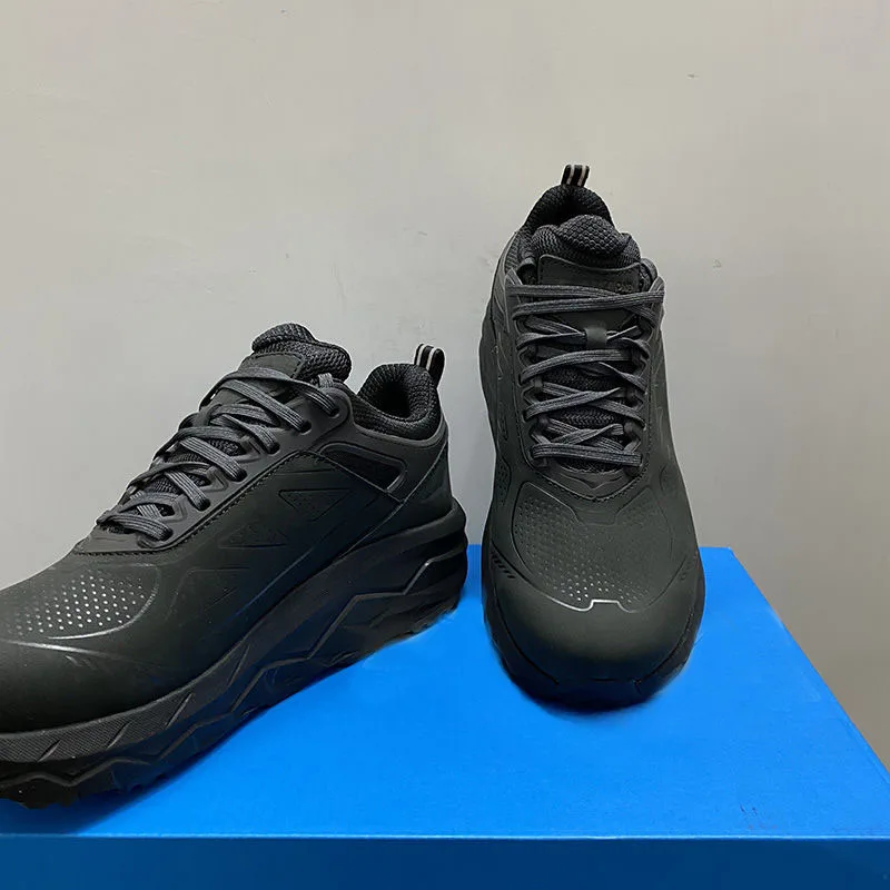 Men`s light microfiber waterproof hiking shoes mens slip-resistant country-cross trekking climbing walking shoes mens hiker