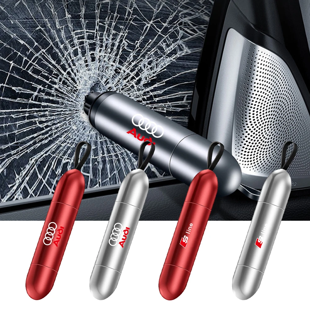 Автомобильный аварийный стекловыключатель ремня безопасности для Audi Sline A1 A3 A4 A5 A6