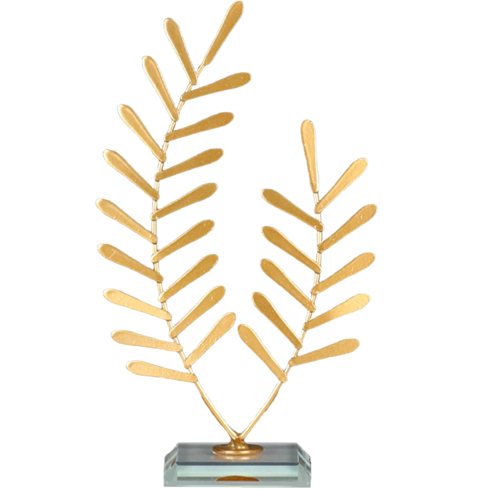 

Скандинавская Статуэтка из кованого железа, металлическая подставка для ушей из пшеницы, статуэтка для творчества, Декор для дома, гостиной