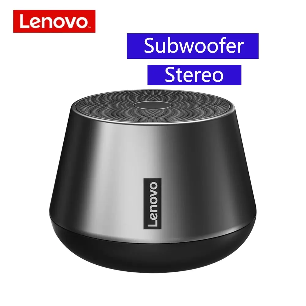 Lenovo K3 Pro Bluetooth Speakers Outdoor Portable Wireless Loudspeaker Music Player With Microphone HiFi Stereo Sound Subwoofer