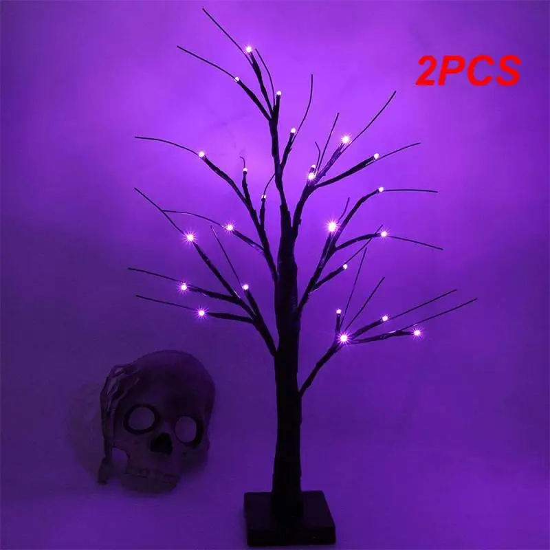 

2PCS Led Light Halloween Mysterious And Elegant Enhanced The Atmosphere Of The Room Creative Light Decorative Lights