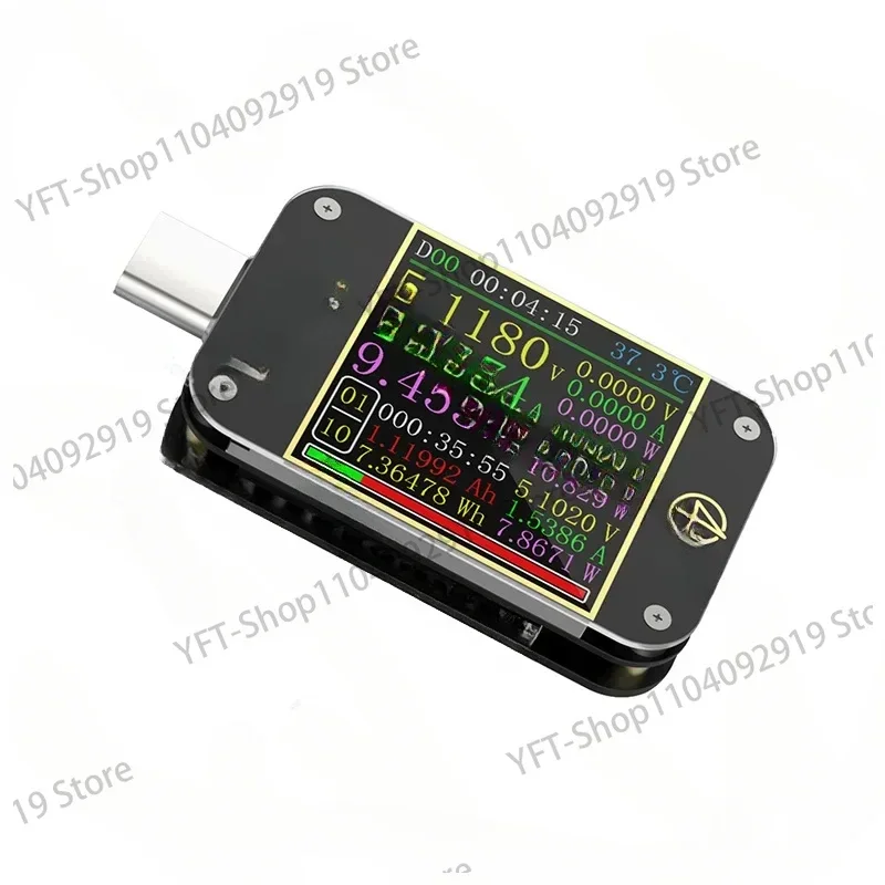 Стандартный USB-тестер амперметр напряжения Type-c детектор протокола быстрой