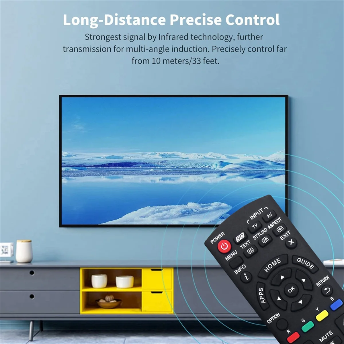 Замените N2QAYB 000933 Пульт для телевизора Panasonic TH-60AS700A TH55AX670A TH60AS740A TH-60AS700Z TH-55AS670A TH-55AS670Z