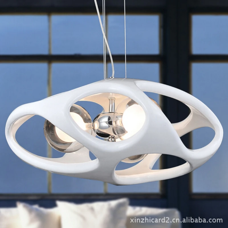 

Birdcage Resin hanging lights for dining room Italy Nest Hollow-carved pendant lights for restaurants pendant lamps modern