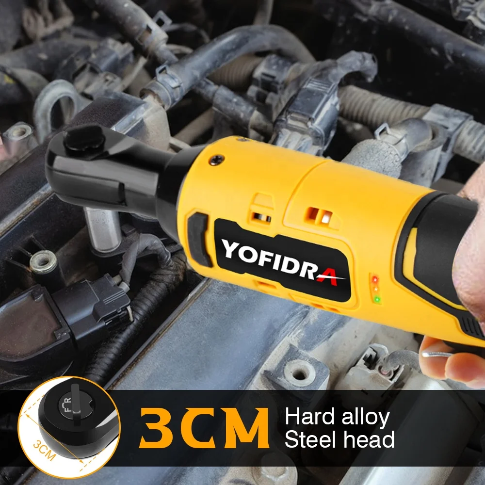 Yofidra 3/8 дюймов 200N.M фотоэлемент для Makita 18V аккумуляторная гайка удаления