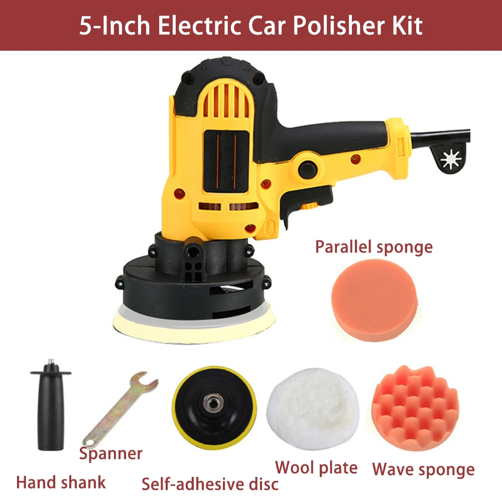 

Machine High Polishing Polishing Tool Car Adjustable Auto Machine Efficiency Polisher Speed Stepless Machine Grinding Waxing Car