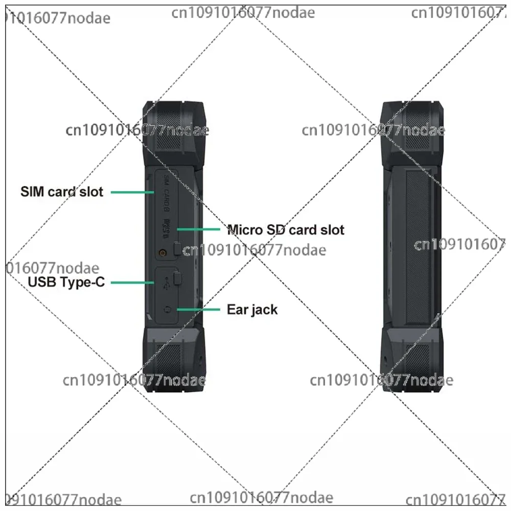 3Rtablet 7-дюймовый прочный Android 11 автомобильный разъем дисплея GSM GPS 4G LTE CanBus для