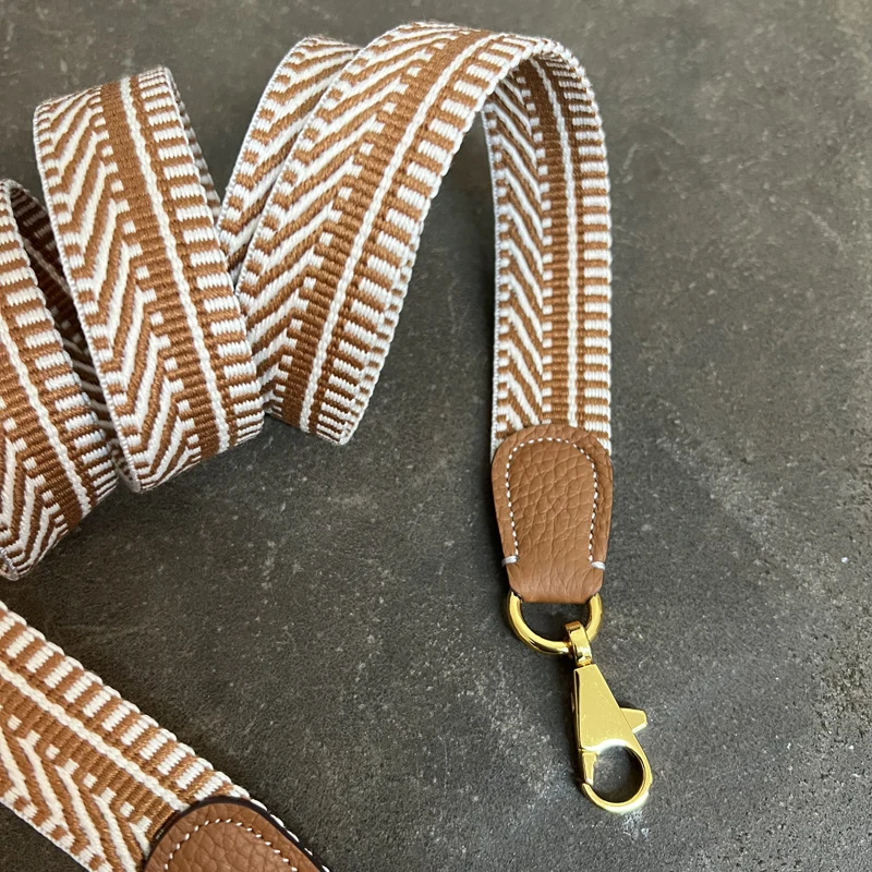1-inch Wide Latest Canvas Belt Shoulder Strap Is Applicable To Kelly Bag Picotin Bag Shoulder Strap Accessories Steel Buckle