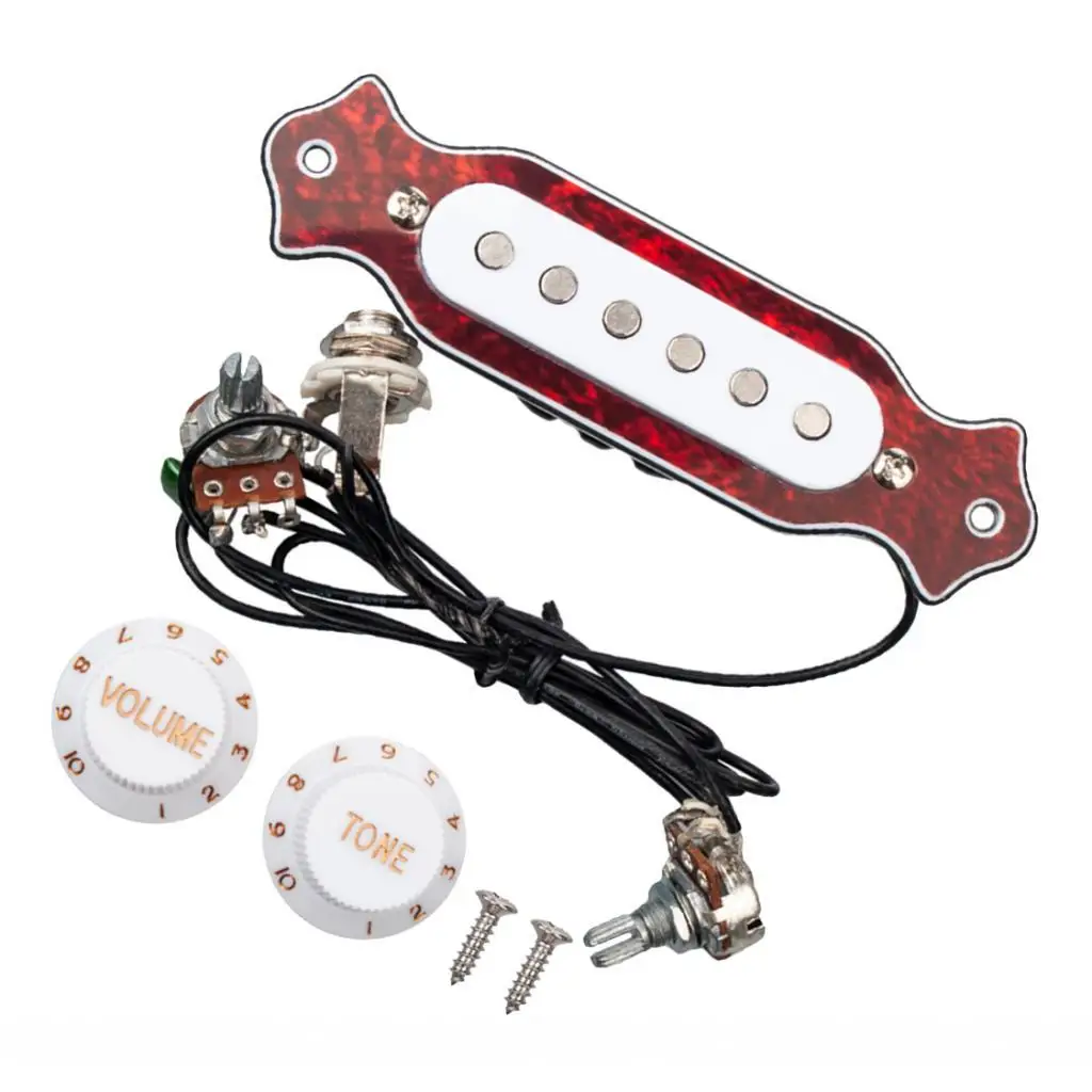 

Guitar Soundhole Pickup W/ Volume Set for Electric Guitar DIY