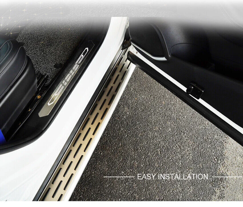 2 шт. Алюминиевая Подставка для ходовой доски chevy Tracker 2019-2024