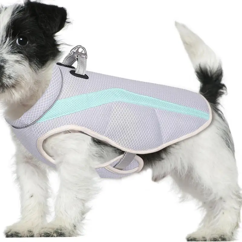 

Dog Cooling Jacket Cooling Vest Coat For Pet Dog Portable Breathable Summer Pet Cooling Jacket Sleeveless Dog Cooling Jacket For