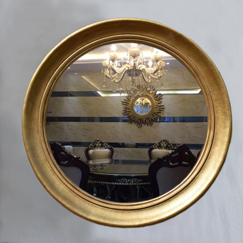 

Gold Decorative Mirror Bedroom Large Vintage Quality Designer Decorative Mirror Bathroom Nordic Deco Murale Wall Decoration