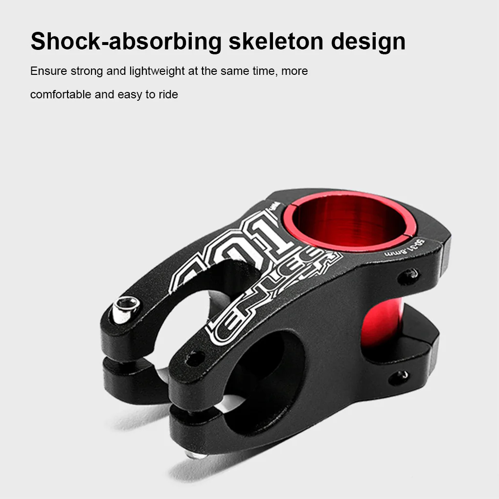 Handlebar Extender Shock Absorption Mtb Adapter Accessory Red