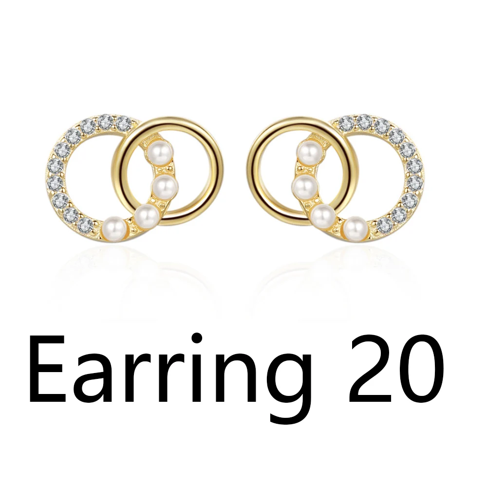 

Fahmi 2023 100% 925 Sterling Silver Cute Bear Fashion Pierced Stud Earrings Original Jewelry For Women New Popular Product