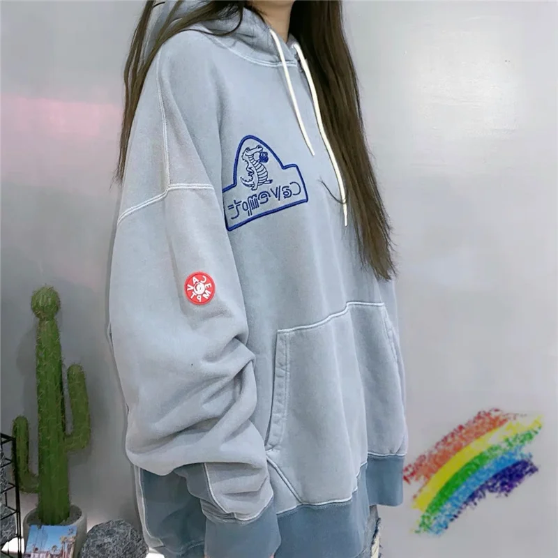 

Cavempt C.E HOODY Men Woman 1:1 Best Quality Embroidery Dinosaur Hoodie Sweatshirts Cav Empt Pullover