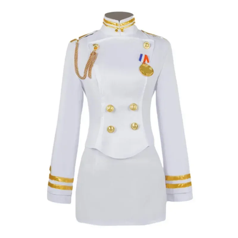 SN88 игра Azur Lane IJN Takao Atago костюмы для косплея белый корабль униформа женское платье %
