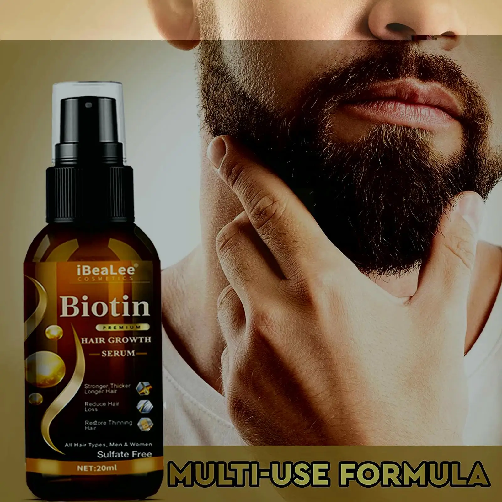 Продукты Biotin быстрорастущее эфирное масло для волос косметический уход за