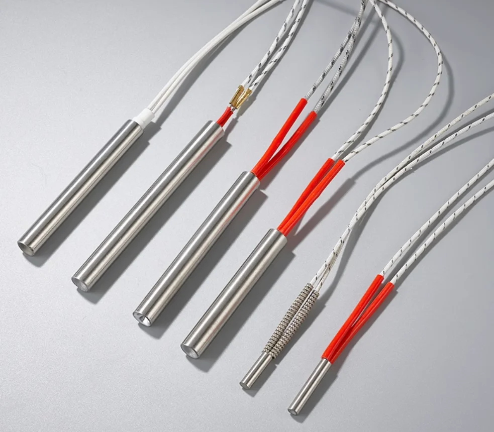 

LUJINXUN Картриджный нагреватель на заказ 230 В 240 Вт 12,5x50 мм, длина провода 500 мм, 10 шт.