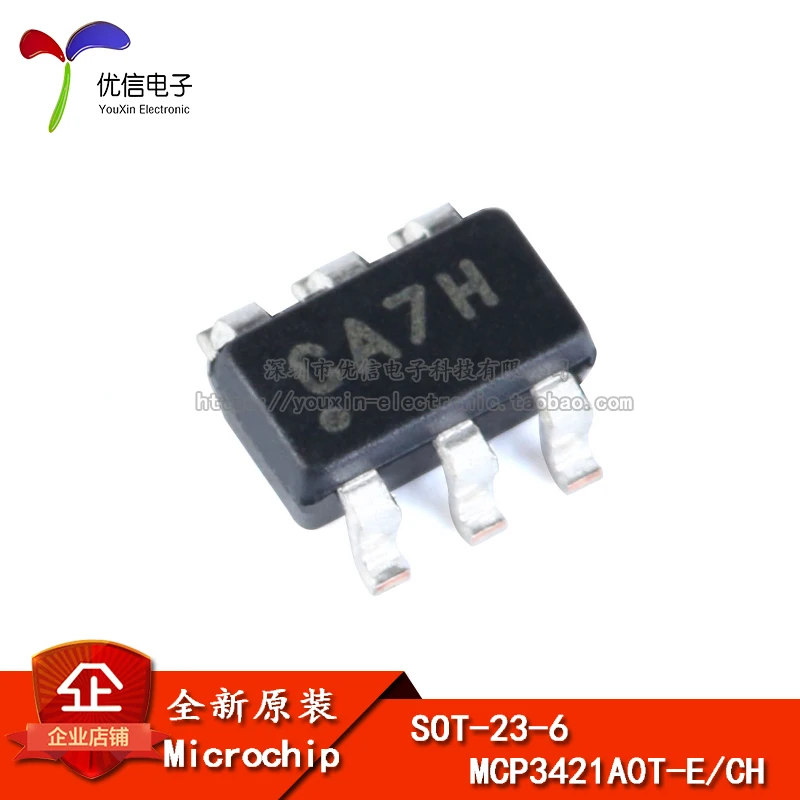 

Original genuine chip MCP3421A0T-E/CH SOT-23-6 A/D converter chip