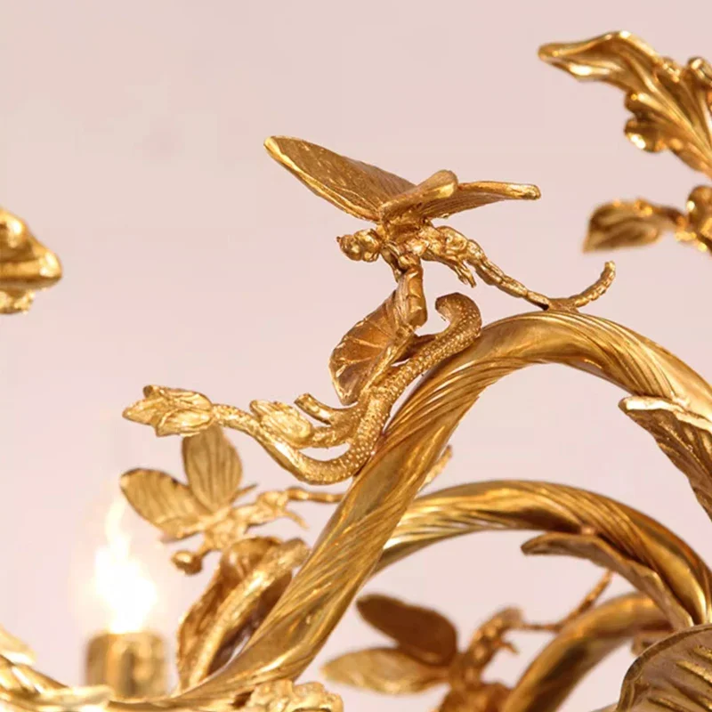 Антикварный роскошный бриллиант европейское украшение световая лампа