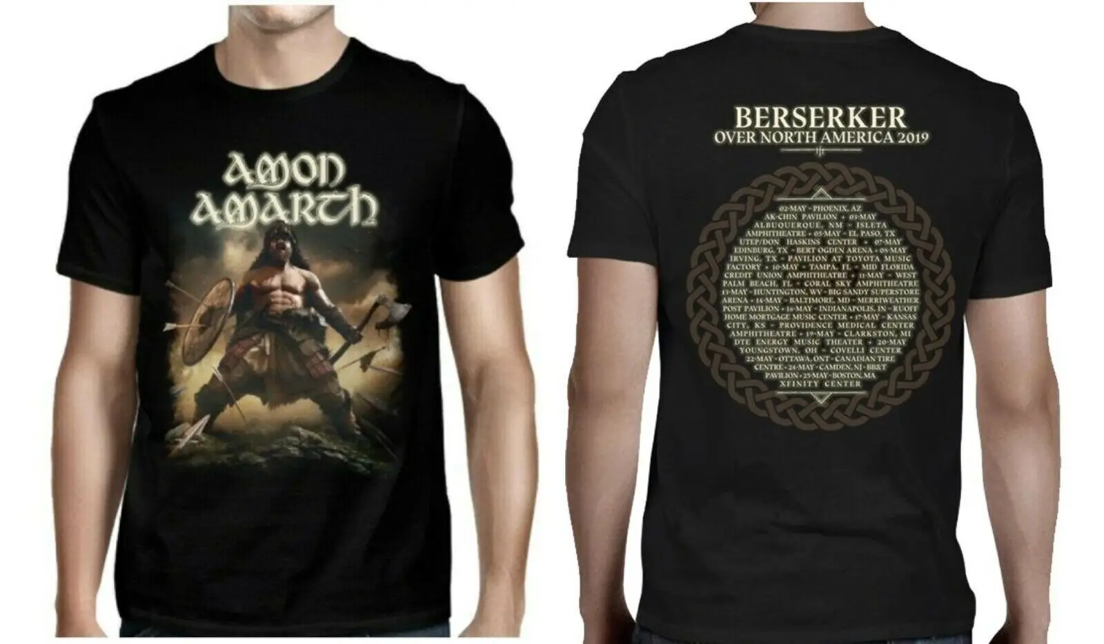Официальная рубашка AMON AMARTH cd cvr BERSERKER 2019 новая в Северной Америке