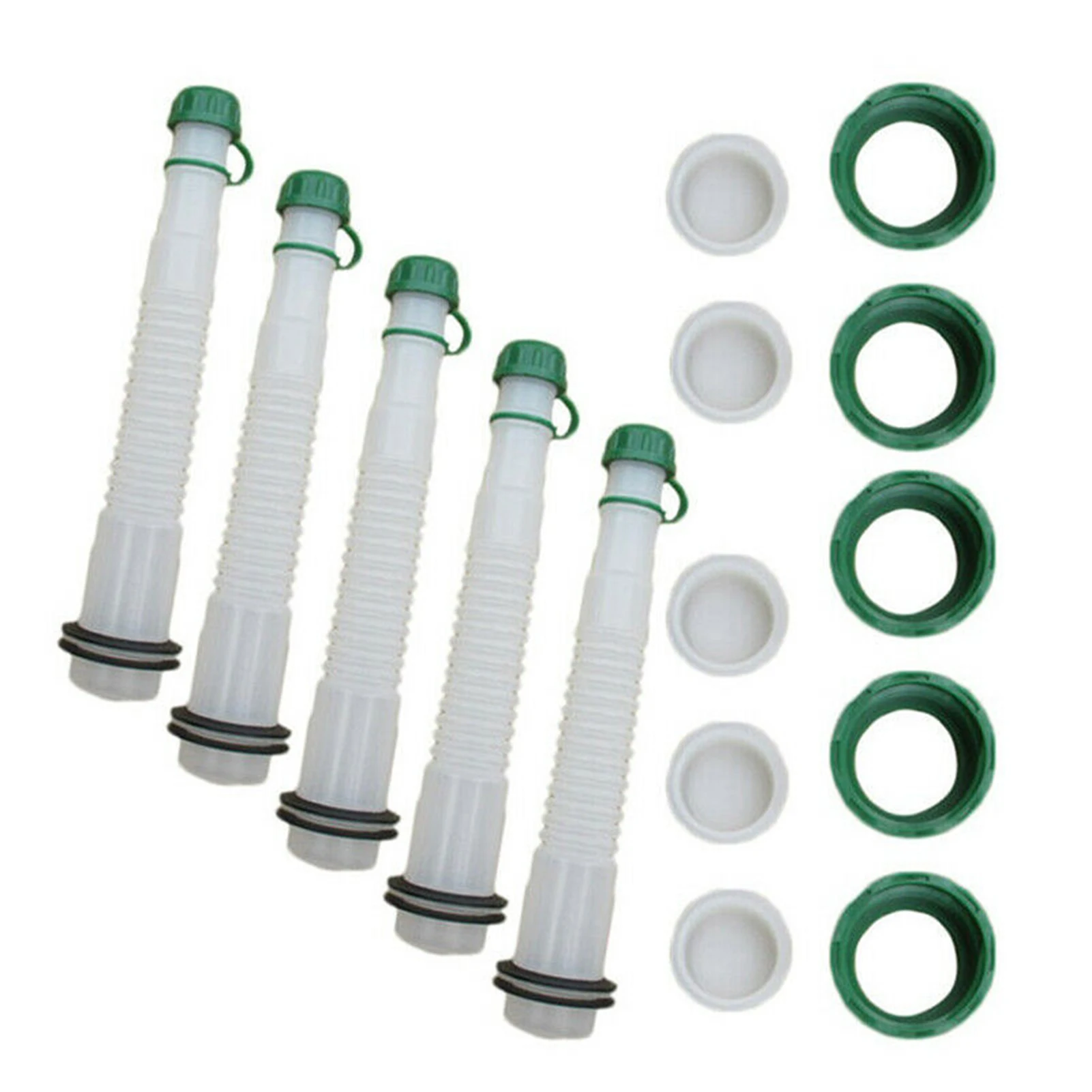 

Gas Can Fuel Spout Cap Kit with Gas Can Vent Caps Spout Parts for Old Gas Can Fuel Water Container