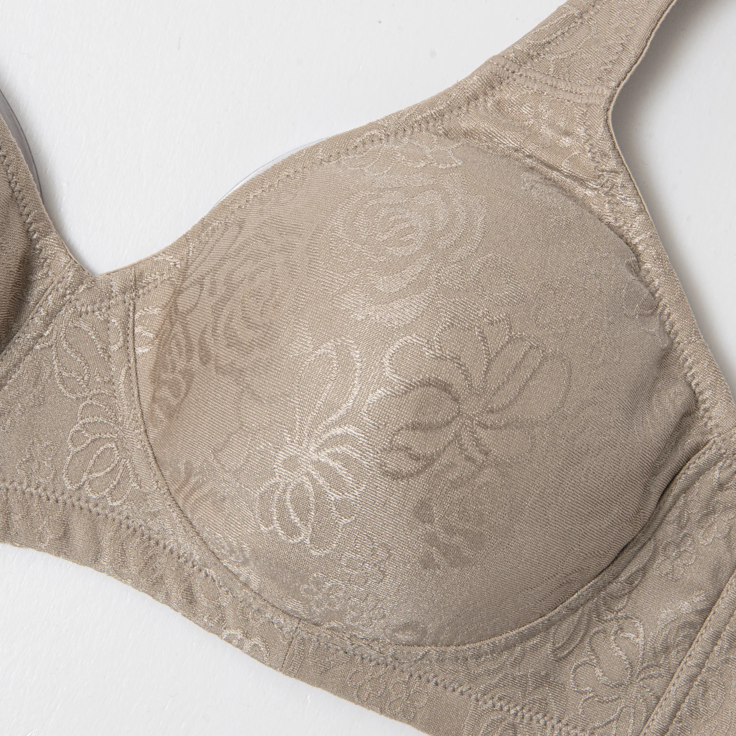 Wingslove Women's Seamless Minimizer Bra Full Coverage Wireless Non-Padding Brallet Underwear Plus Size Lingerie