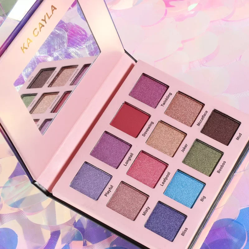 

NEW2023 Cosmetic Matte Eyeshadow Cream Makeup Palett Shimmer Set 16 Colors EyeshadowEyeshadow pallete glitter Makeup pallete