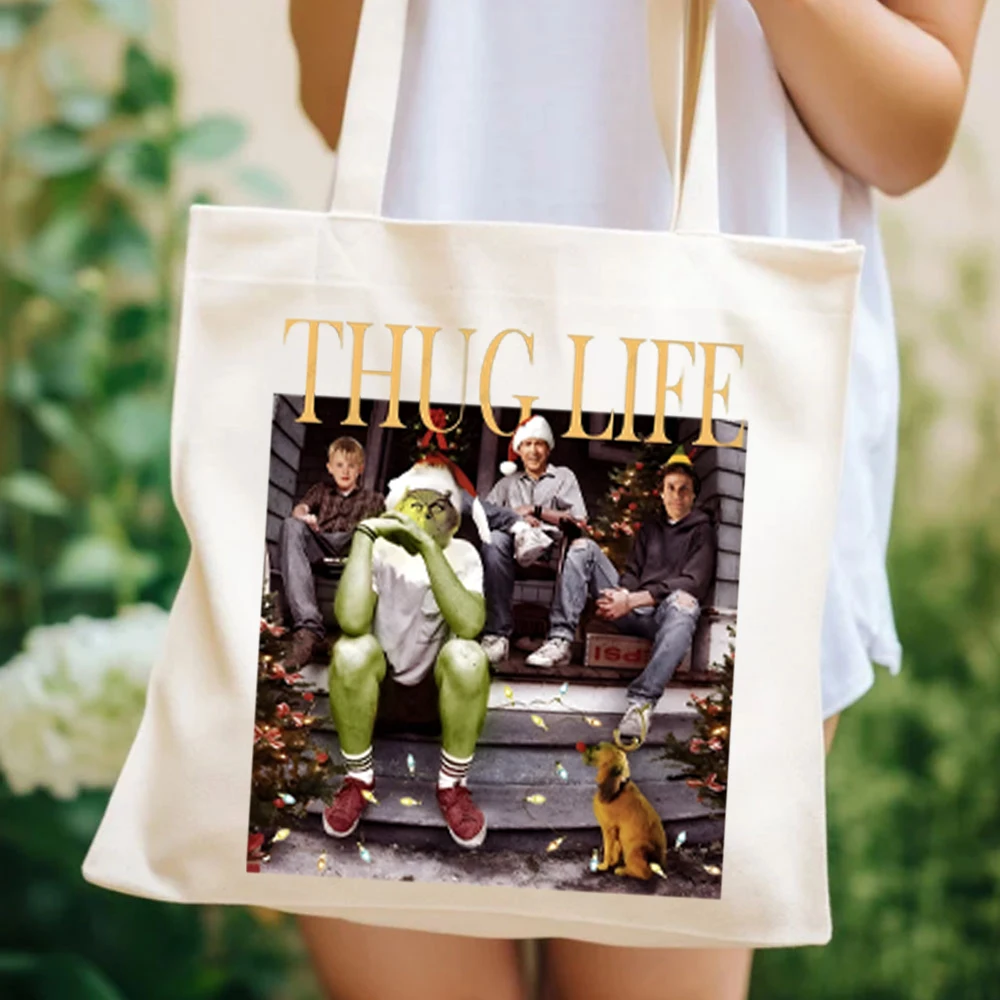 Thug Life Рождественская женская сумка Рождественский фильм Женские сумки