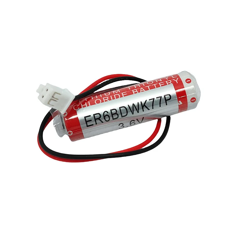 Фото Литий-ионный неперезаряжаемый аккумулятор ER6BDWK77P 3.6V 2700mAh для сварочного робота, ПЛК, тип памяти, высококачественная сменная батарея №2