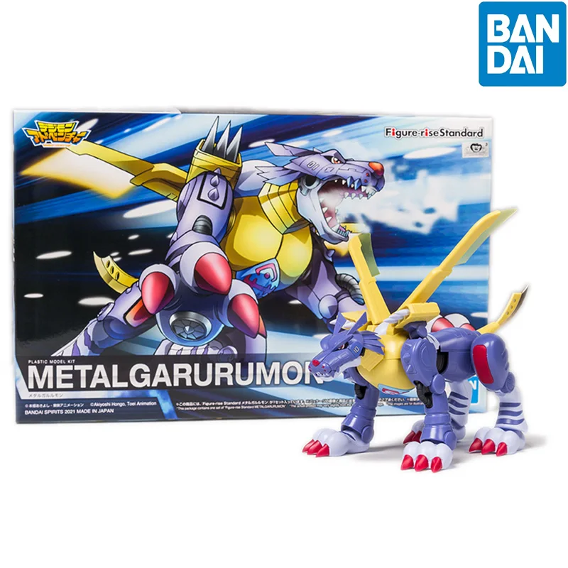 

В наличии Оригинальная фигурка BANDAI Spirit-rise Standard Digimon Adventure металлическая фигурка Аниме Фигурка Модели экшн-игрушки подарки