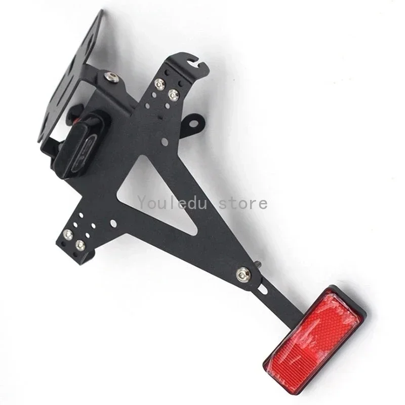 Número да matrícula da motocicleta Quadro ângulo ajustável Titular Suporte para Yamaha YZF R1 R3 R6 R15 R25 Mt-07 Mt 07 Novo