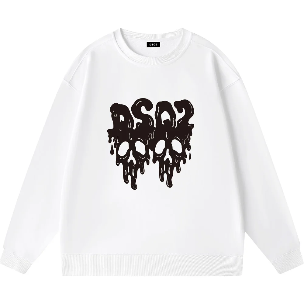 

Men Sweater Pullovers Dsq2 Italian Brand Sweatshirts Letter Print Tracksuits Sweaters Casual Trend Women Couples Girlfriend