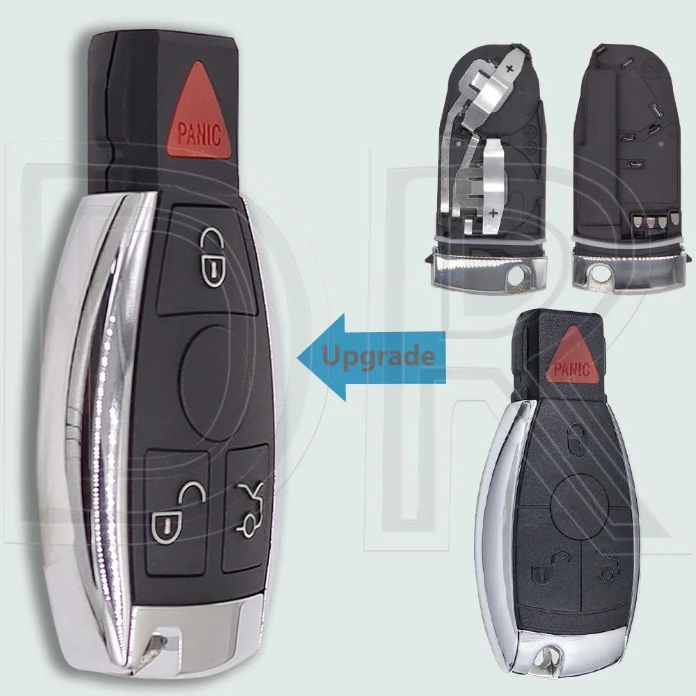 

DR NEC Модифицированный сменный автомобильный чехол для дистанционного ключа в стиле BGA, чехол для Mercedes Benz A C E S CL GL SL CLK SLK NEC