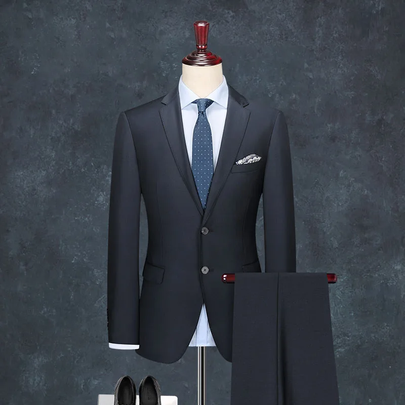 

Индивидуальный пошив, свадебное платье для жениха, блейзер, брюки, деловой стиль, высококачественное классическое платье, брюки