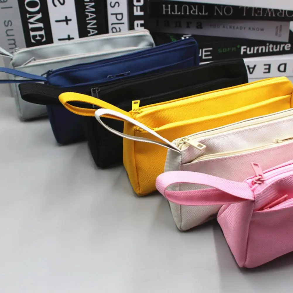 

Pencil Case Useful Reusable School Supplies Stylish INS Boys Girls Pencil Pouch for Student