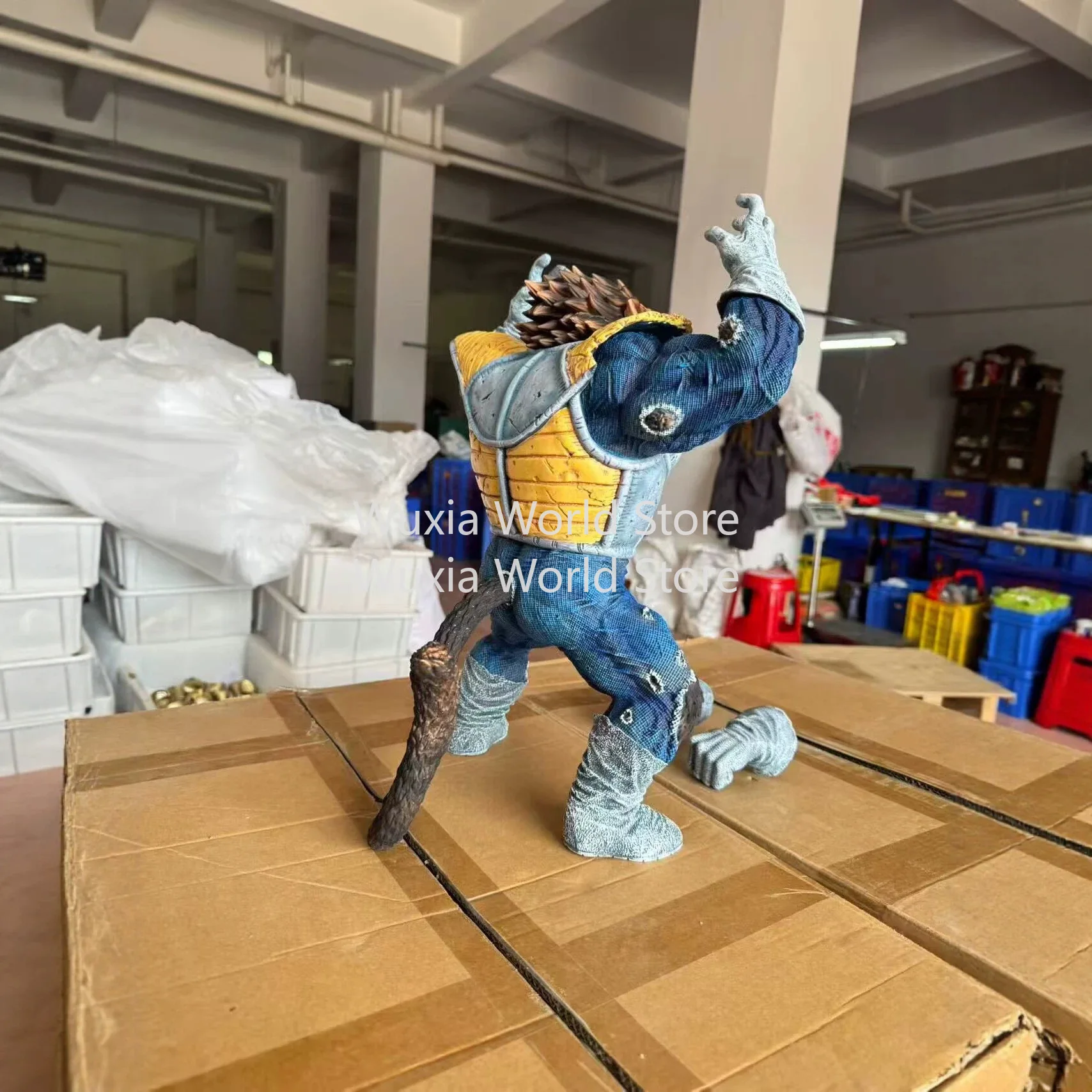 Фото Фигурка Великого Обезьяны из аниме Dragon Ball, 44 см, Бейджета Йонсей, настольное украшение, лучшие подарки для детей №5
