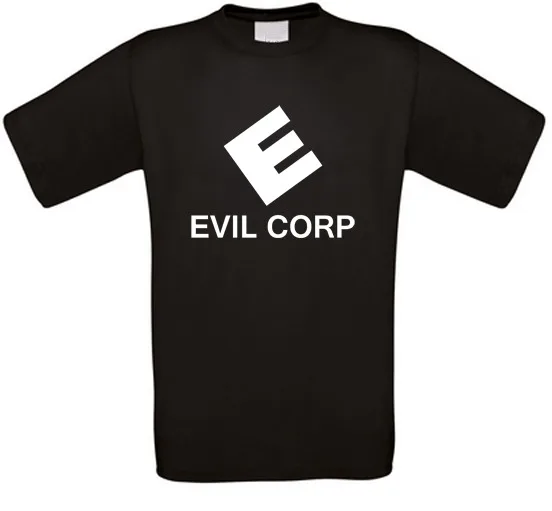 Футболка с принтом робота култо от производителя Evil Corp
