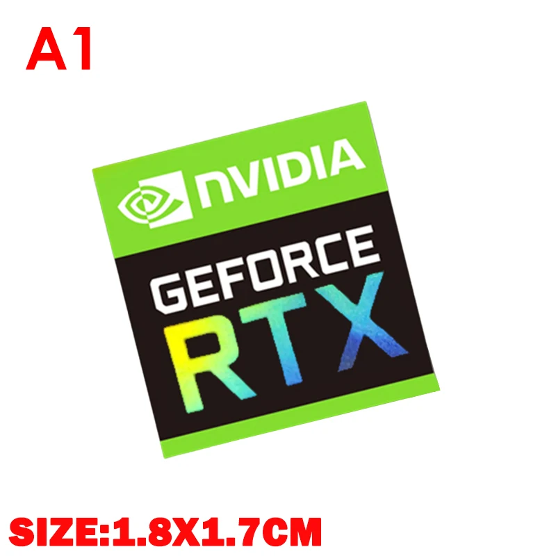 

Наклейка на видеокарту RTX 2080Ti 2070 2060 TITAN VR GTX 1650 1660Ti Этикетка