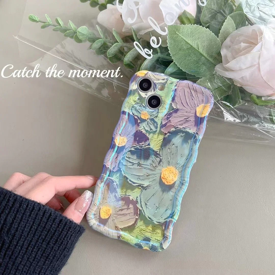 

Изысканный чехол для телефона с красочной картиной маслом для iPhone