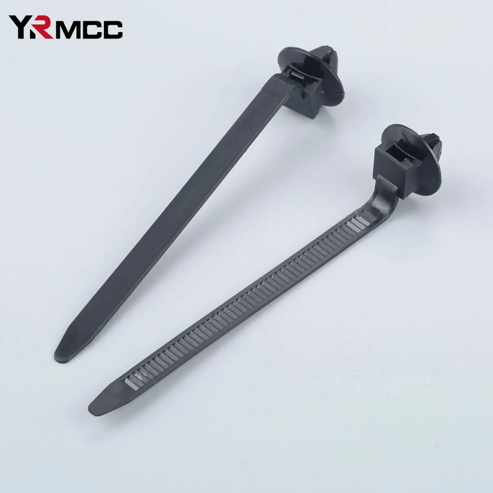 10 шт. автомобильные кабельные стяжки с нажимным креплением