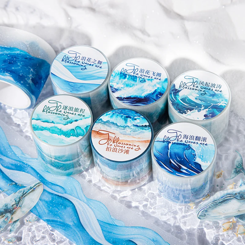 6 упаковок/лот серия спреев декоративная свежая ПЭТ-лента