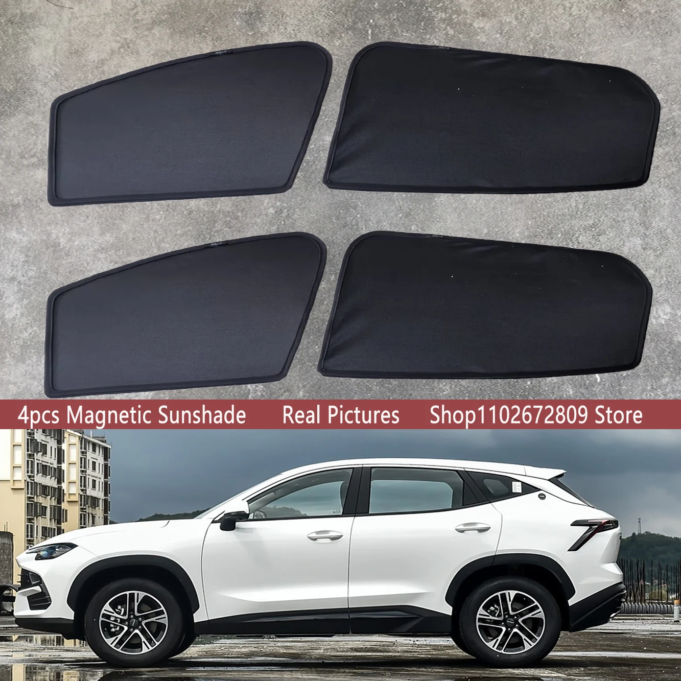 Магнитный автомобильный солнцезащитный козырек передняя рамка на лобовое