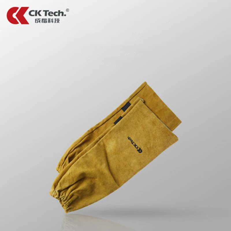Защитный рукав CK Tech для сварщика рукава из воловьей кожи устойчивые хлопковые