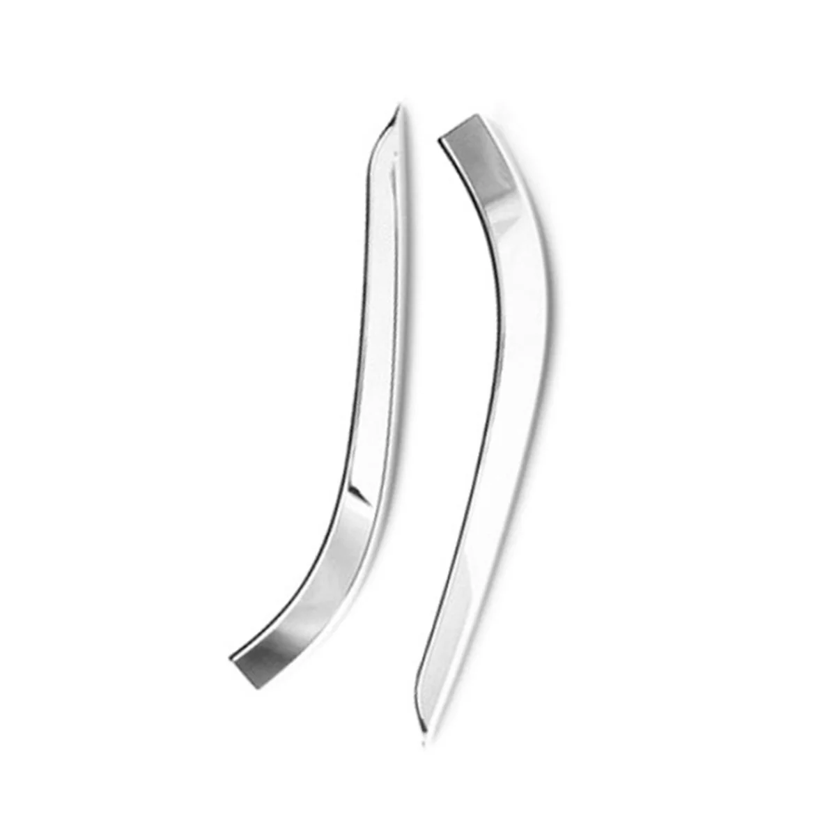 

Car Silver Side Rearview Mirror Trim Frame Cover Exterior Mirror Stickers for Honda 10Th Gen Civic 2016-2020