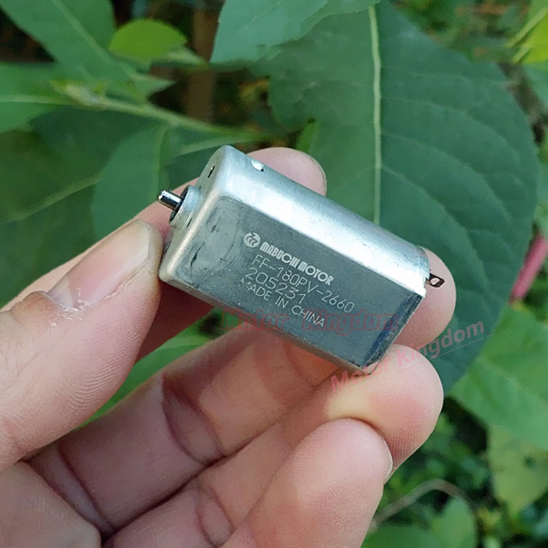 Mabuchi FF-180PV-2660 DC 5 В ~ 6 В 15600 об/мин высокоскоростная Драгоценная металлическая щетка с коротким валом 180 двигатель для модели фотоигрушки
