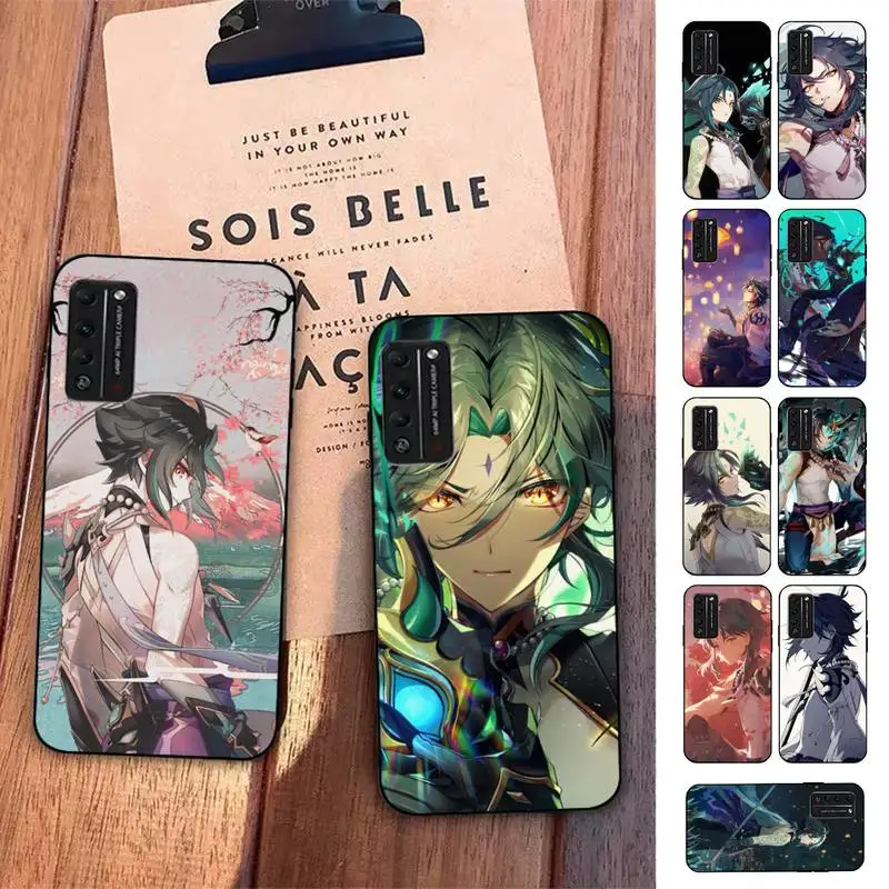 

Genshin Impact Xiao Phone Case for Huawei Honor 10 i 8X C 5A 20 9 10 30 lite pro Voew 10 20 V30