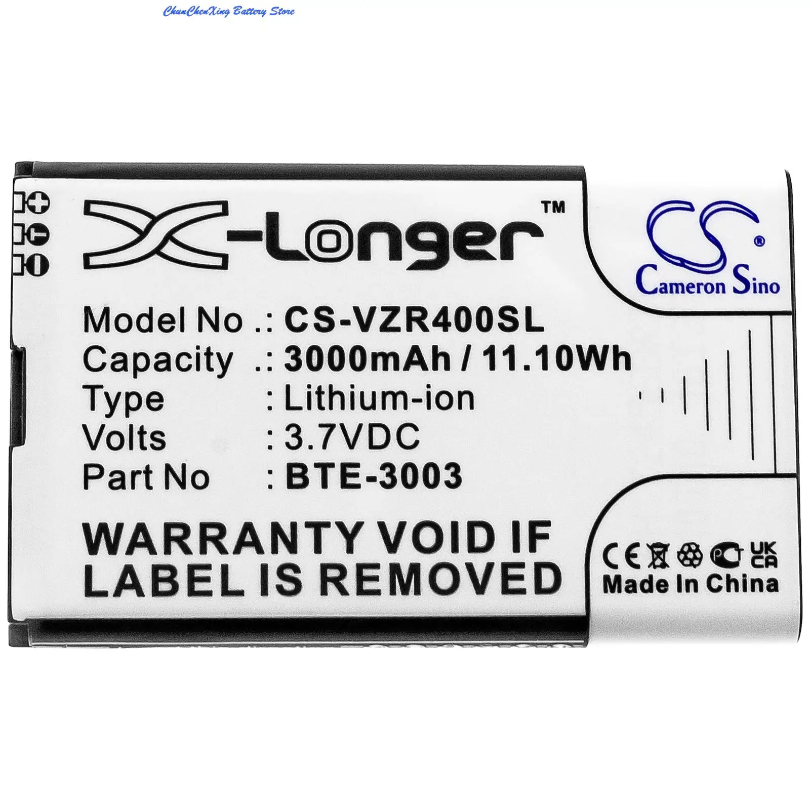 

Cameron Sino 3000mAh Battery BTE-3003 for Orbic Speed ORB400LB RC400L, For Verizon ORB400LB RC400L