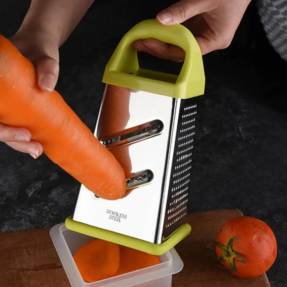 Овощерезка базовая ручка с контейнером для хранения четырехсторонняя терка из
