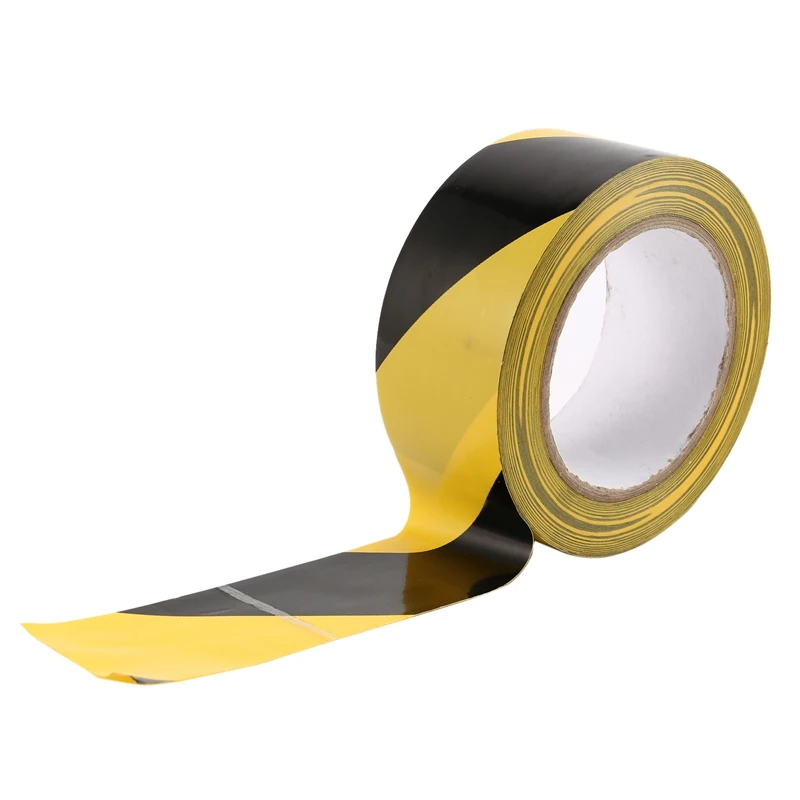 

1 рулон защитной ленты черного и желтого цвета размером 50 мм X 33 метра